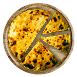 72. Vegetable Calzone 