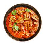 157. Chicken & Mushroom Curry 
