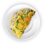 174. Chicken Omelette 