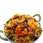 186. Prawn Biryani 