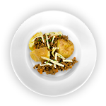 201. Baked Potato With Spicy Mince 