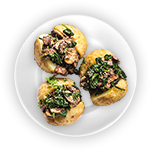 203. Baked Potato With Salad 