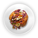 204. Baked Potato With Coleslaw 