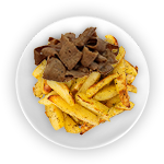 253. Chips & Doner Meat 