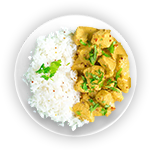 279. Lamb Korma, Fried Rice 