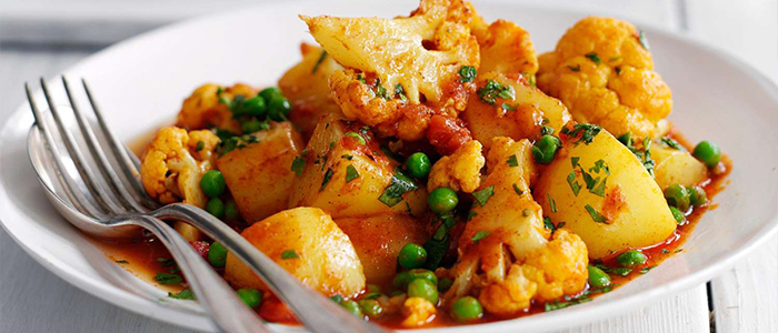 135. Potatoes & Cauliflower Curry 