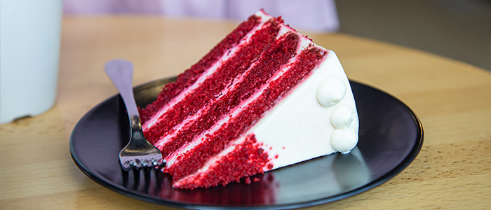 Red Velvet Fudge Cake 