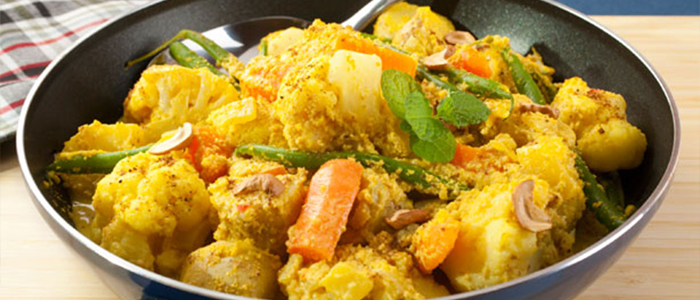133. Potatoes & Cauliflower Curry 